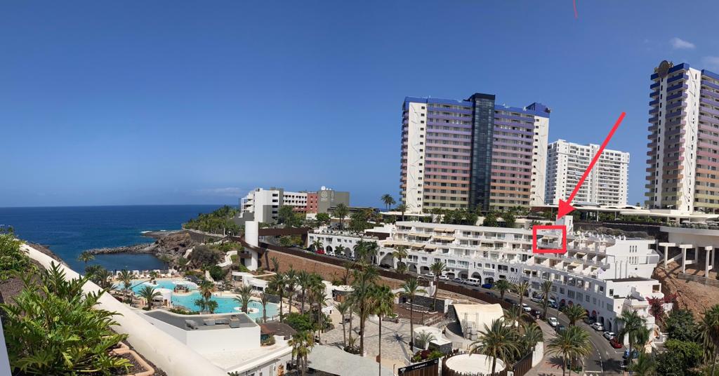 Te Huur Tenerife zuid, Playa Paraiso , 1 ste lijn zee, Vakantie, Vakantiehuizen | Spanje, Wasmachine, 2 slaapkamers, Appartement
