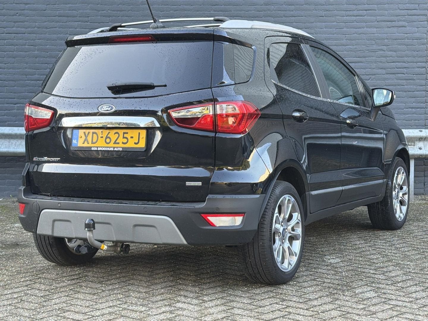 Ford EcoSport 1.0 EcoBoost Titanium | Camera | Cruise | Clim, Auto's, Ecosport, Zwart, Bedrijf, Handgeschakeld