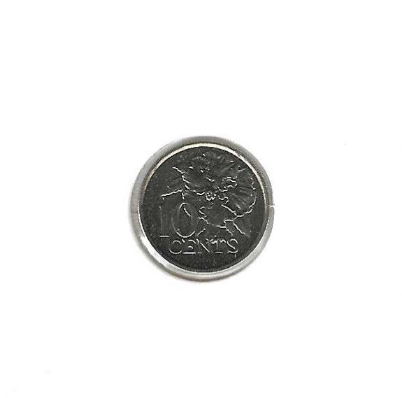 Trinitad & Tobago, 10 Cents 2001., Ophalen of Verzenden, Noord-Amerika, Losse munt