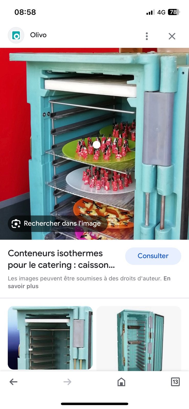 Conteneurs isotherme froid et chaud, Enlèvement ou Envoi, Comme neuf