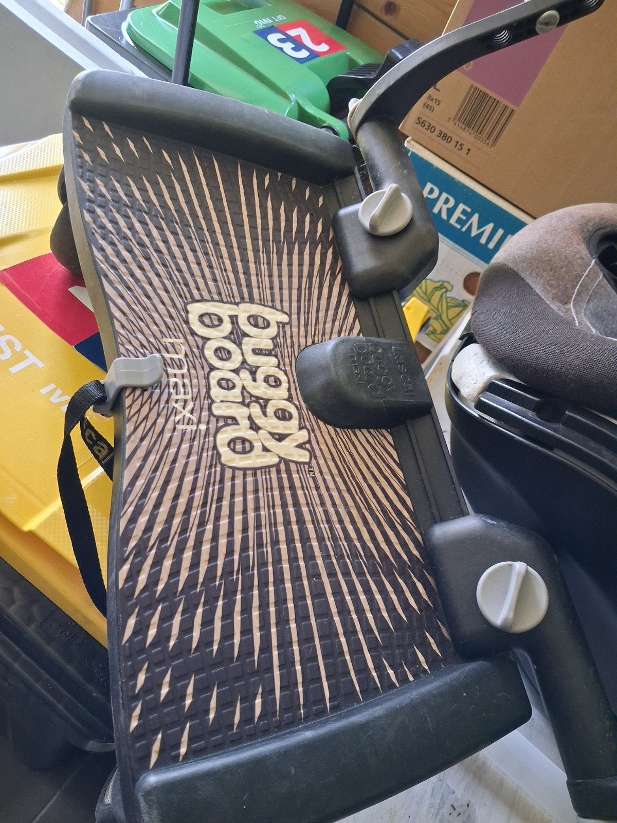 Buggyboard, Ophalen