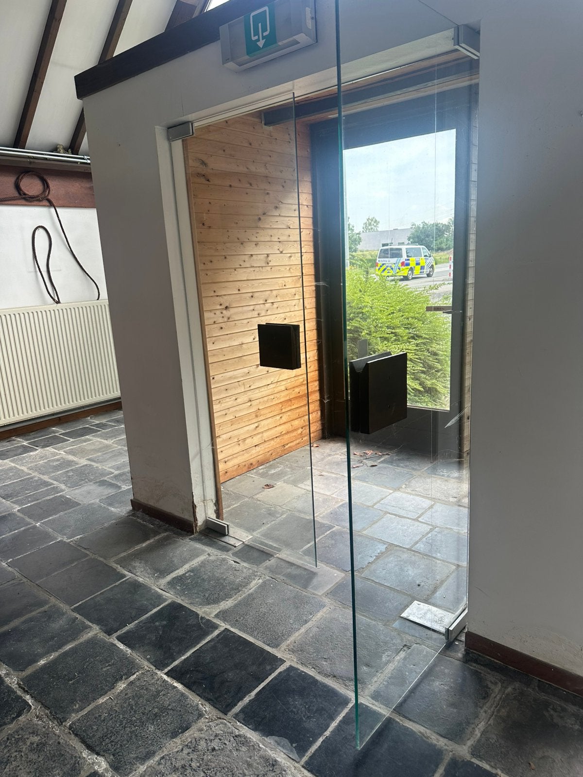 Glazen binnen deuren dubbel 150x203, Ophalen, Zo goed als nieuw