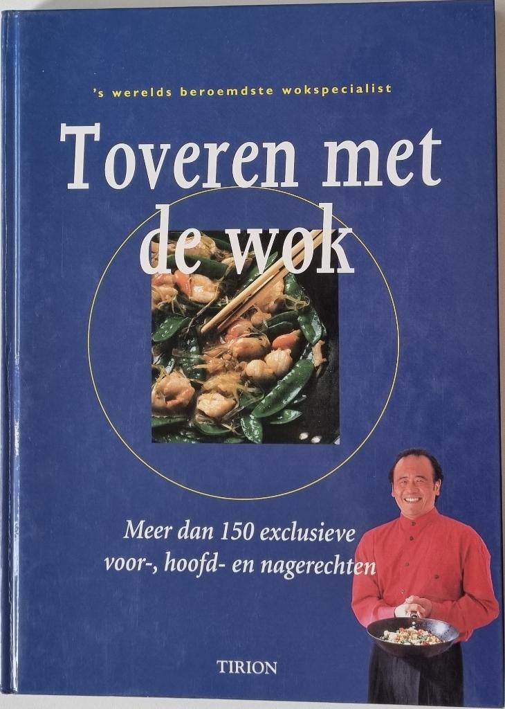 Toveren met de wok - Ken Hom - 1997, Boeken, Gelezen, Azië en Oosters, Ken Hom, Tapas, Hapjes en Dim Sum
