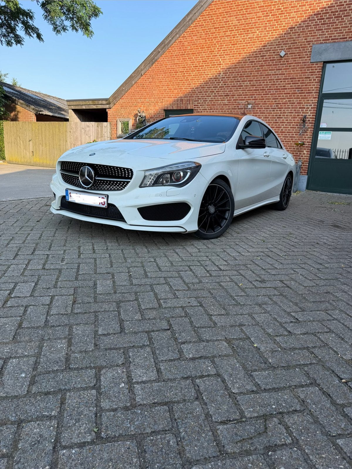 Mercedes CLA 180 AMG Line Automaat – Full Option, Auto's, CLA, Wit, Leder, Particulier
