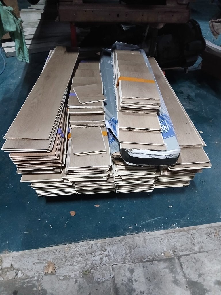 25m²+ COREtec Naturals MEADOW PVC vloer, Ophalen, Gebruikt, Kunststof, 10 m² of meer