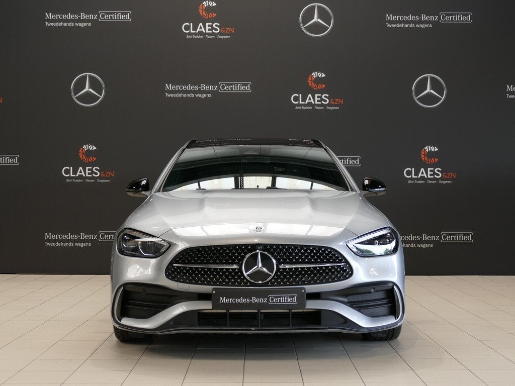 Mercedes-Benz C-klasse Break 200d Star Edition - DOS 8203, Auto's, Automaat, 1780 kg, Zwart, 4 cilinders