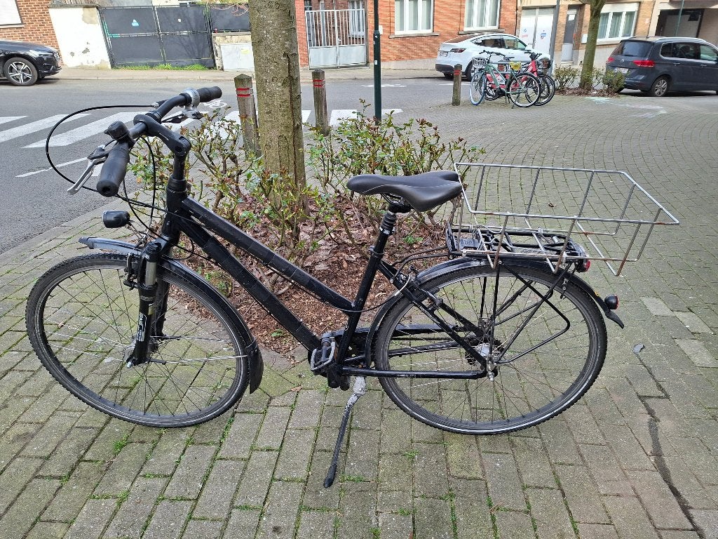 Fiets Gudereit kader 45 cm velgrem in goede staat, Fietsen en Brommers, Gebruikt, Velgrem, (Extra) lage instap, Minder dan 47 cm