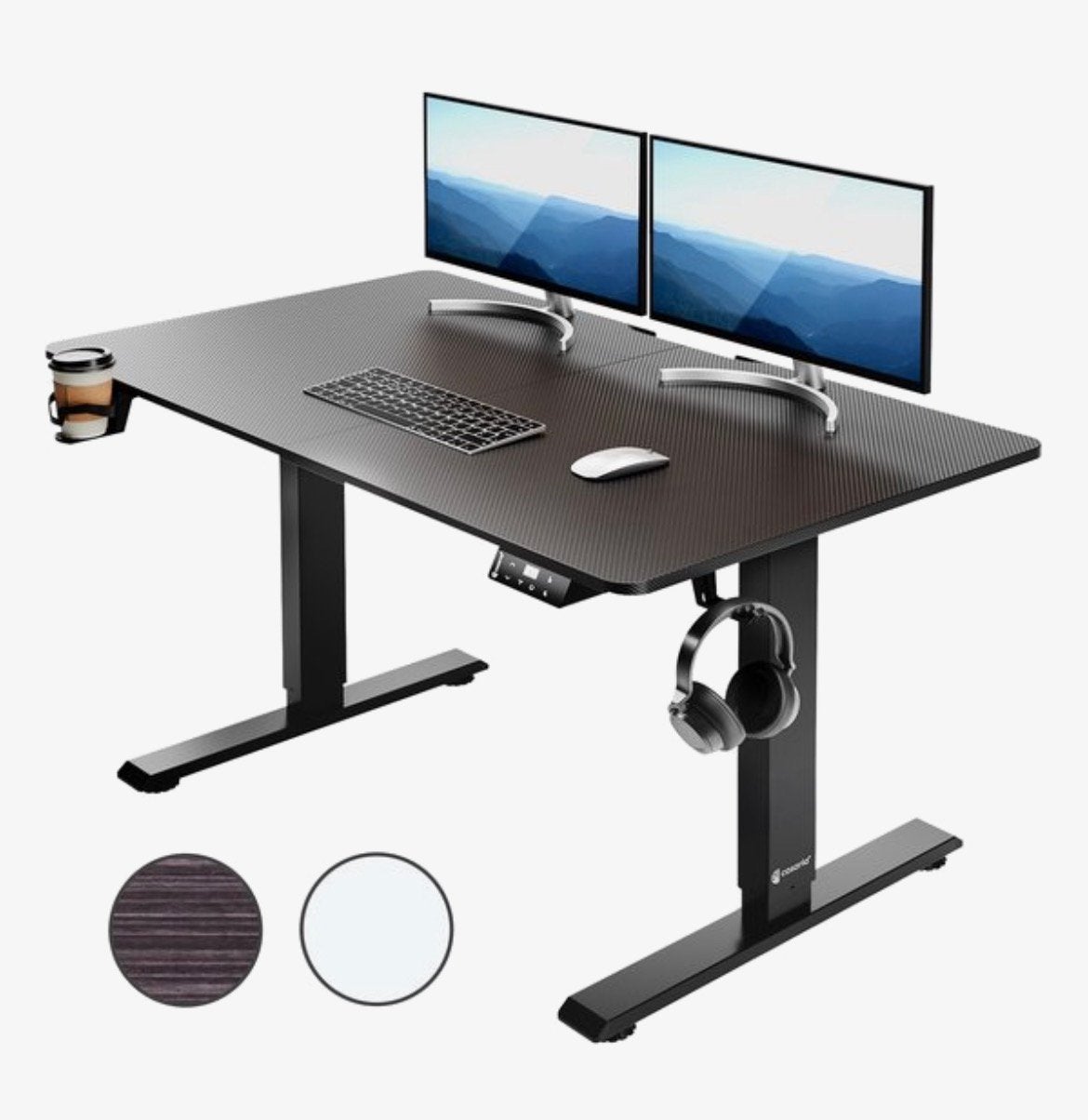 Casaria elektrisch zit-stabureau 110  60 cm – zwart, Huis en Inrichting, Ophalen, Elektrisch, Zwart, Stabureau