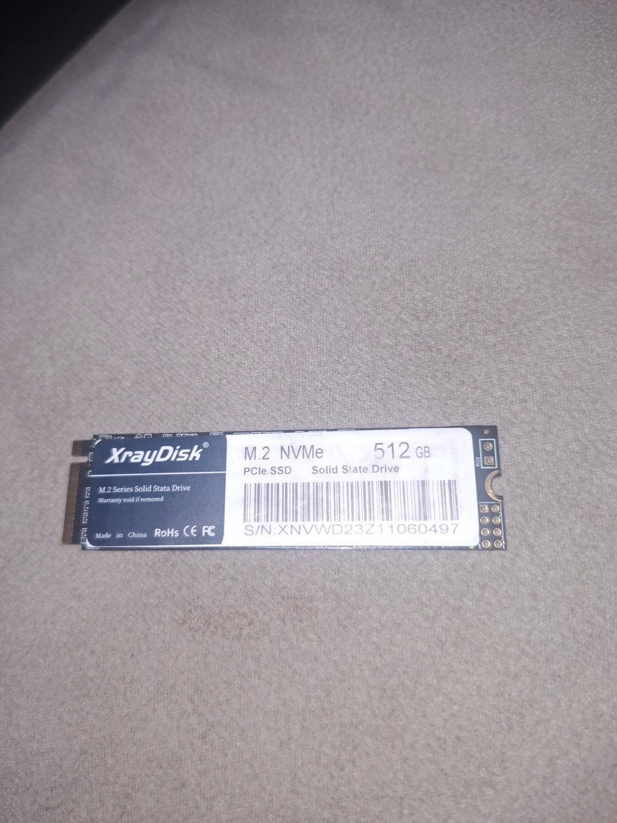 ssd 512gb, Computers en Software, Ophalen of Verzenden, SSD