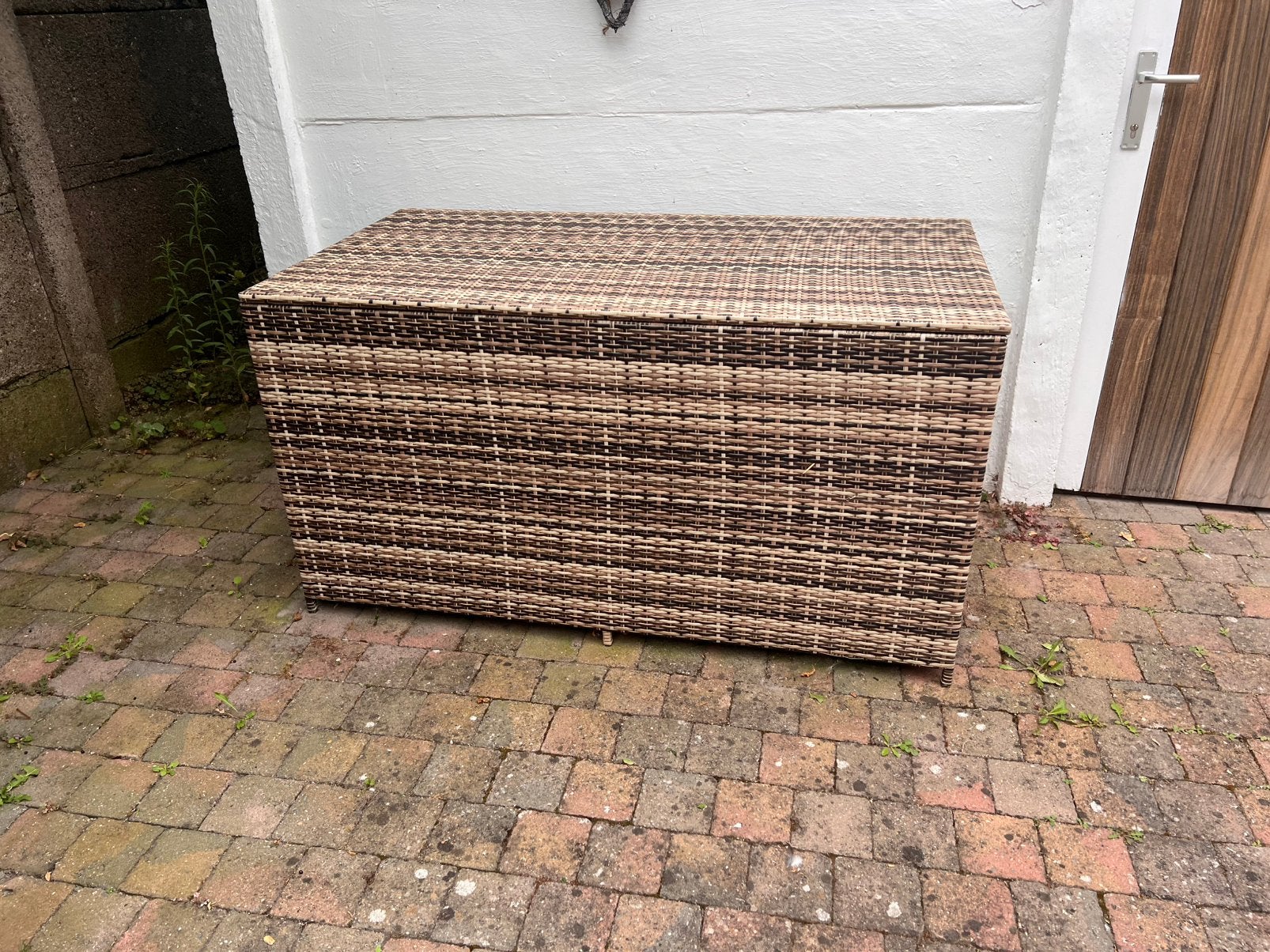 Ophalen 31/7 Rotan Opbergbox voor Tuin, Tuin en Terras, Ophalen of Verzenden, Zo goed als nieuw, Rotan
