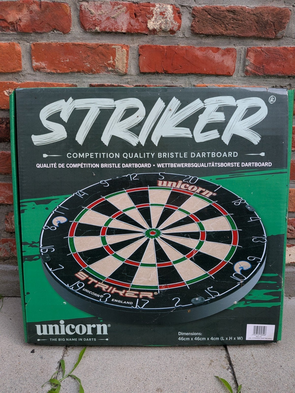 Unicorn Striker Dartboard, Ophalen, Nieuw, Dartbord