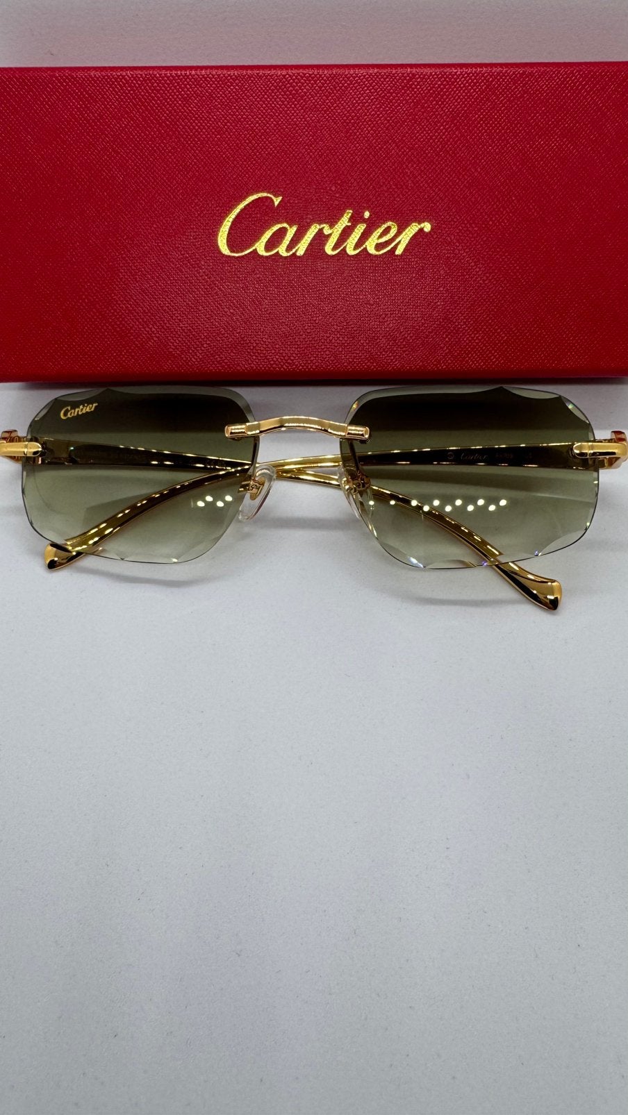 Lunettes Cartier, Ophalen of Verzenden, Zo goed als nieuw, Bril