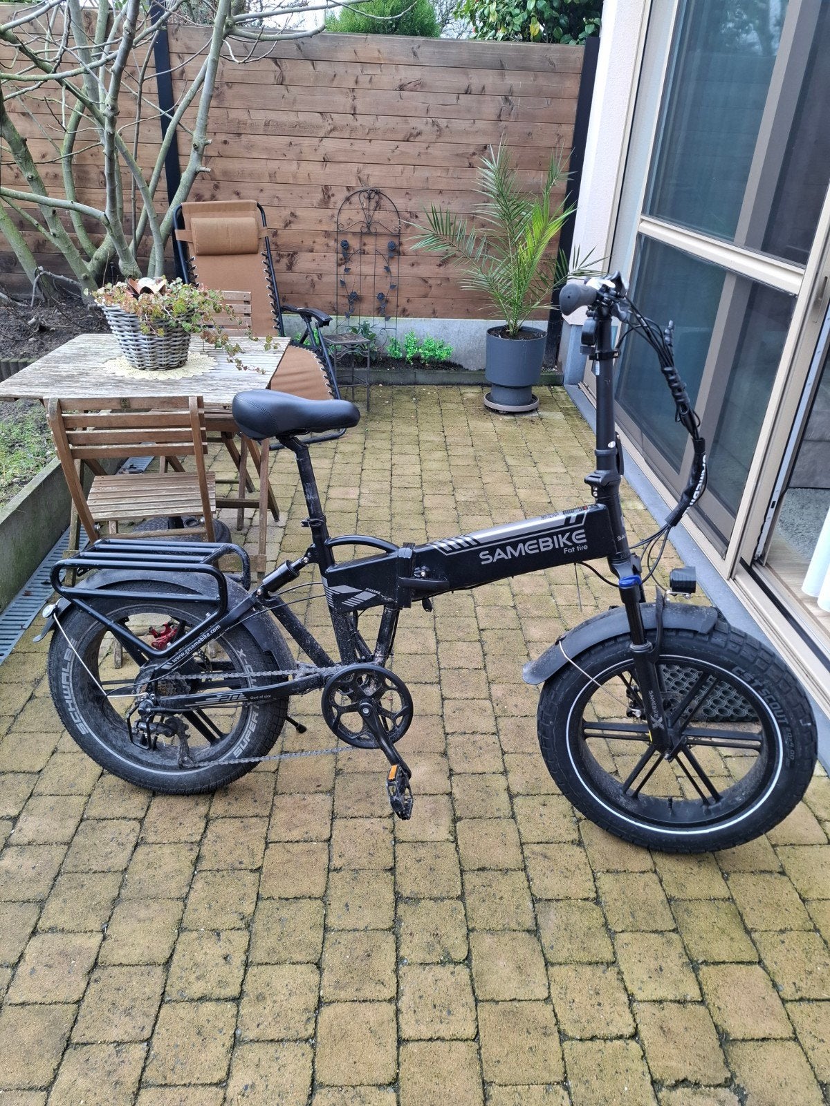 samebike fat tire fatbike 260 km elektrische fiets, Ophalen