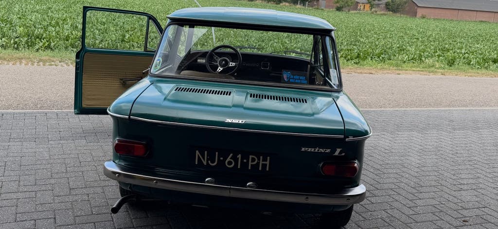 NSU Prinz Sport - Rally Groen 1969 - NL kenteken, foto 6
