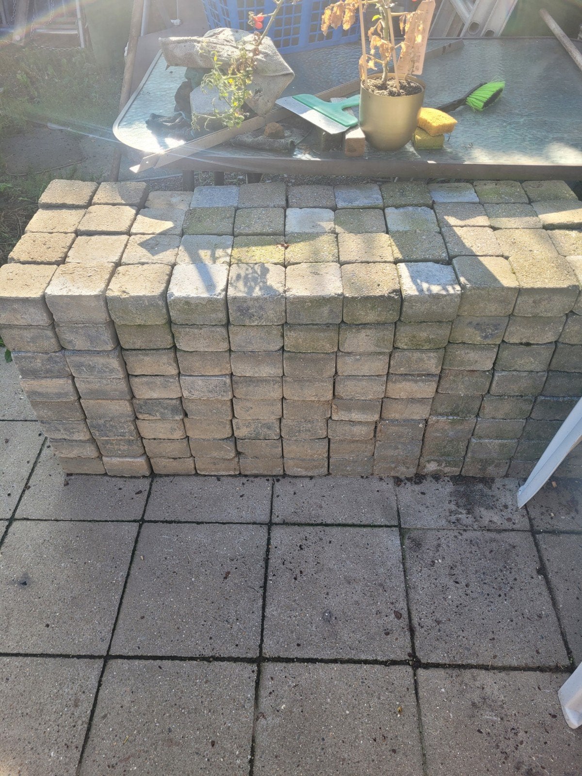 gratis klinkers, Ophalen, Beton, Minder dan 5 m², Klinkers