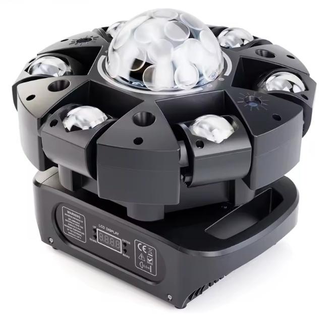  First Class 240W 6-armige Beam RGBW met Rood Groene Laser