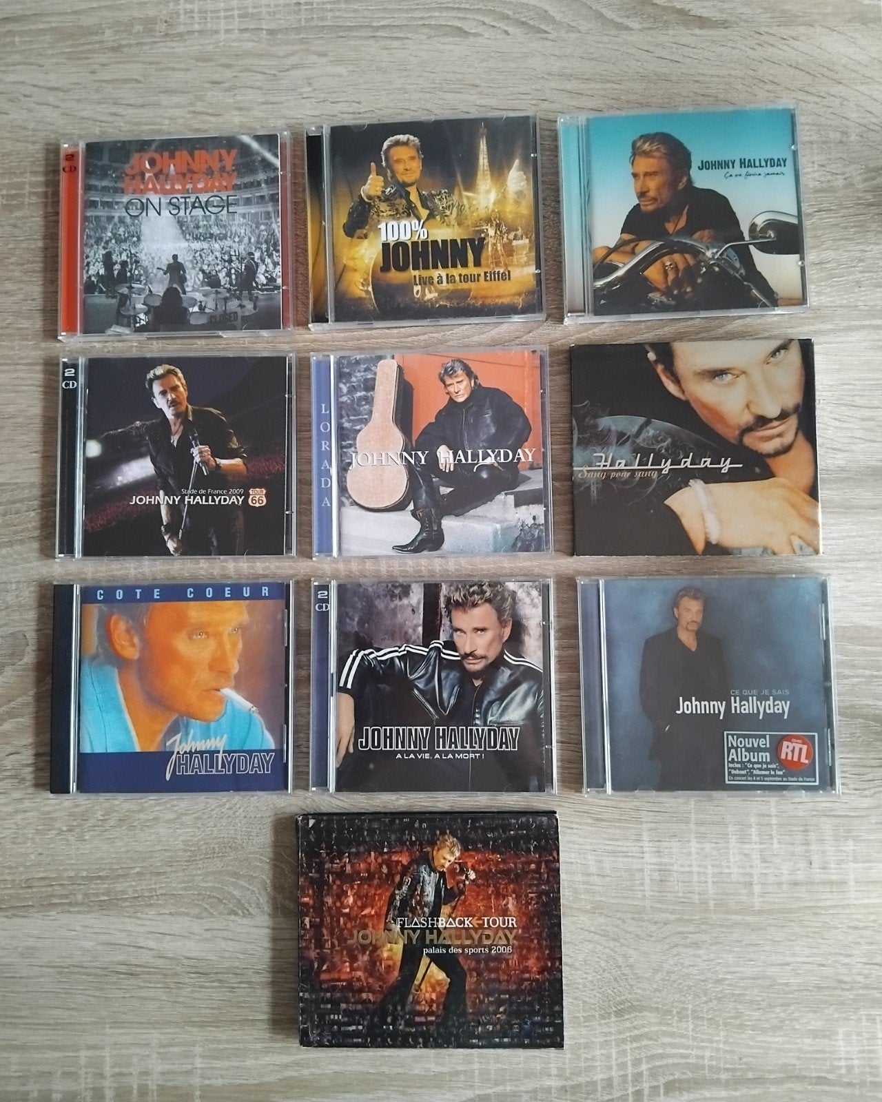 Lot de 10 cd Johnny Hallyday, CD & DVD, CD | Musiques de film & Bandes son, Enlèvement