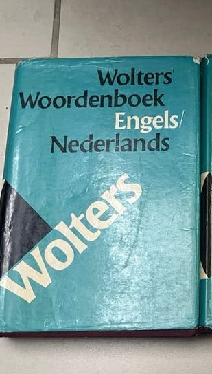 Wolters woordenboek Engels-Nederlands, Boeken, Koenen of Wolters, Ophalen of Verzenden, Zo goed als nieuw, Engels