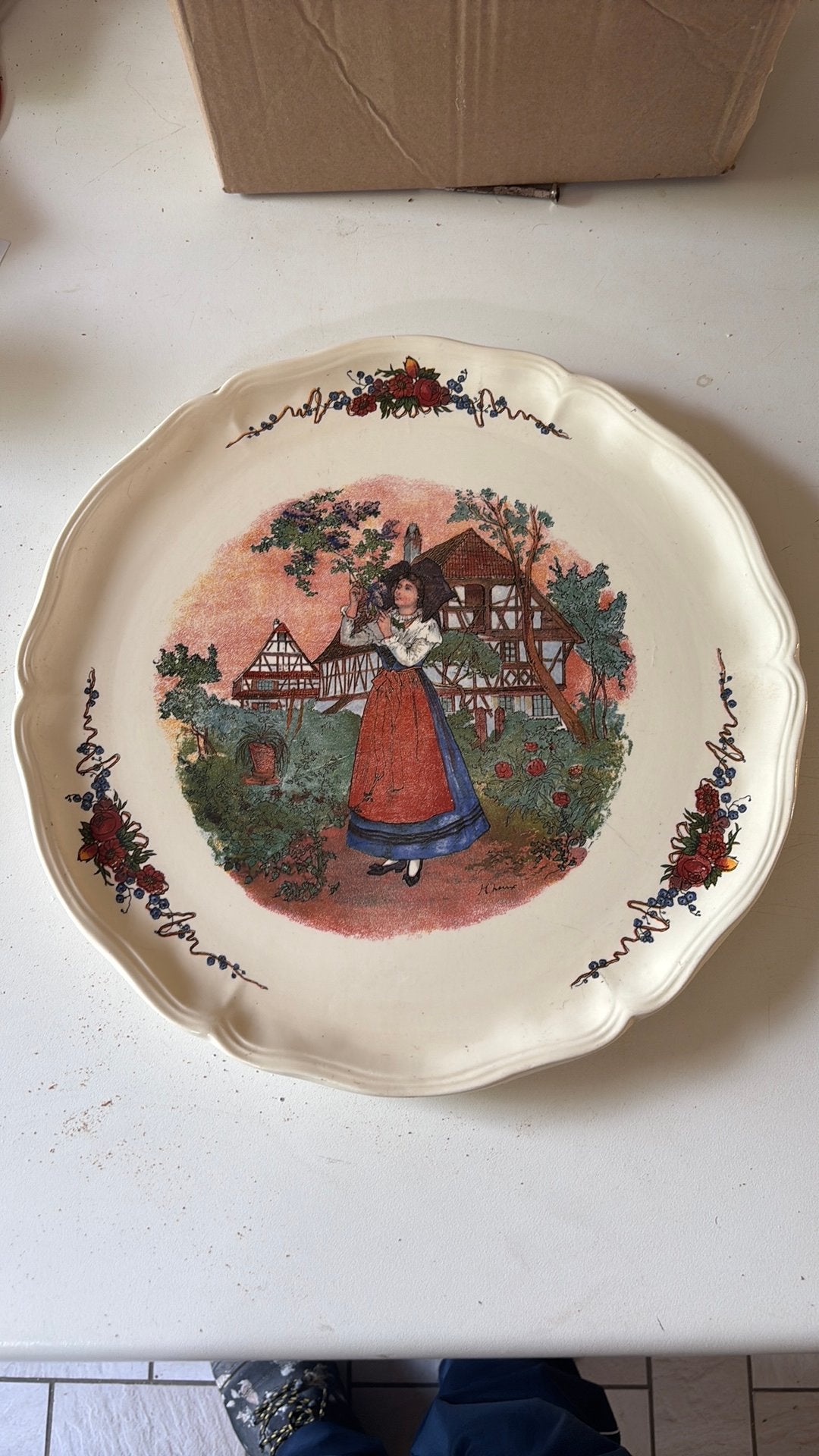Serveerschaal orbernai 34 cm, Enlèvement