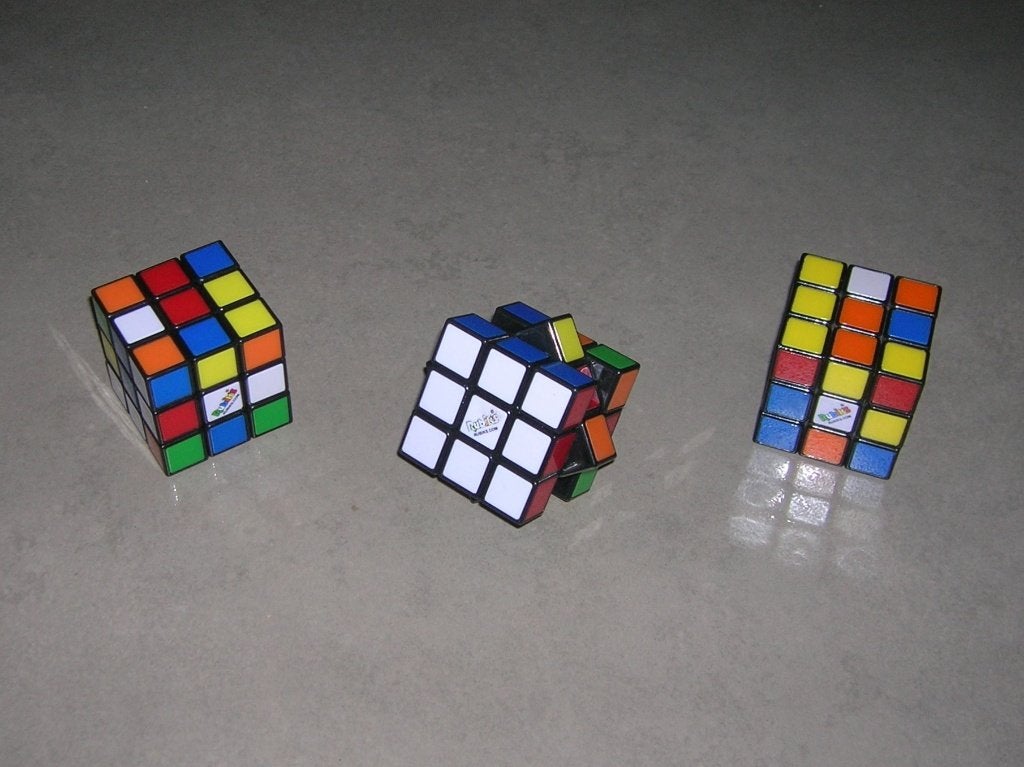 Rubik kubussen, Ophalen, Zo goed als nieuw