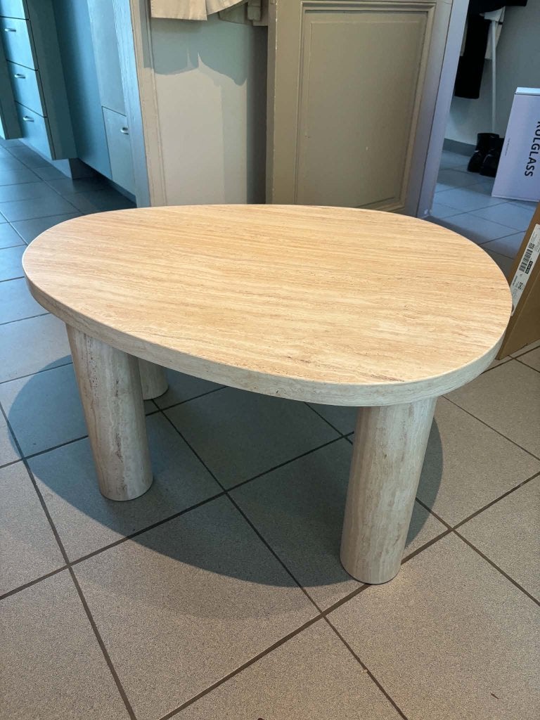 Salontafel JYSK, Maison & Meubles, Neuf, Enlèvement, 50 à 100 cm, Autres matériaux