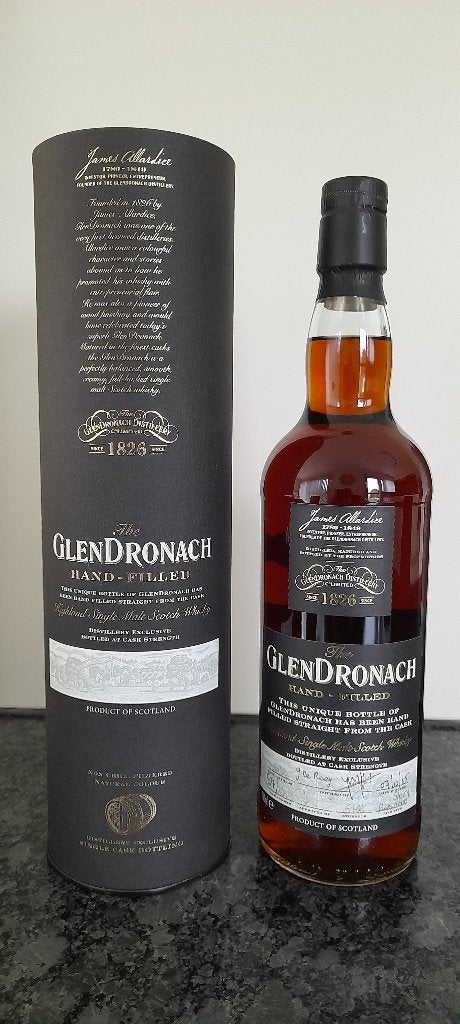 Glendronach whisky Hand-Filled, Collections, Vins, Enlèvement ou Envoi, Neuf, Pleine