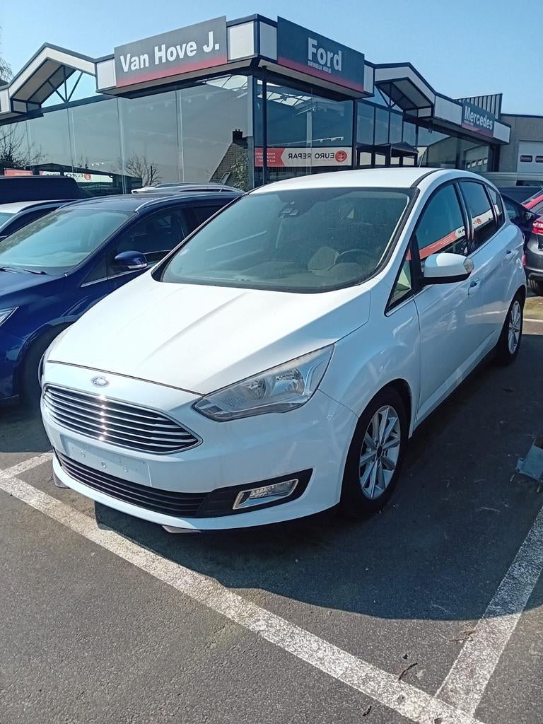 Ford C-max 1.0i titanium met nieuwe distributieriem, Auto's, Euro 6, Wit, Handgeschakeld, Particulier