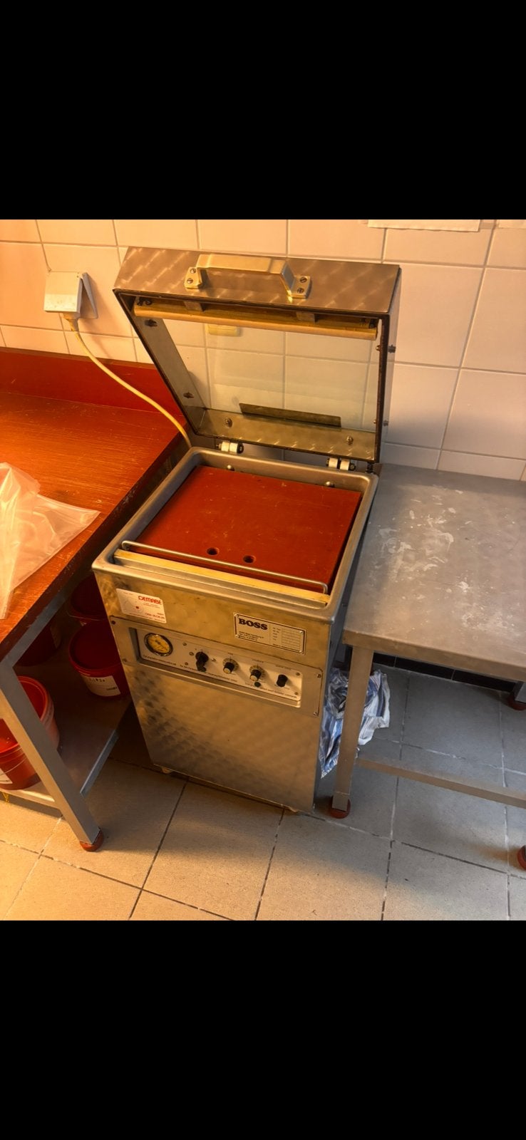 Vacuummachine boss, Huis en Inrichting, Ophalen, Zo goed als nieuw