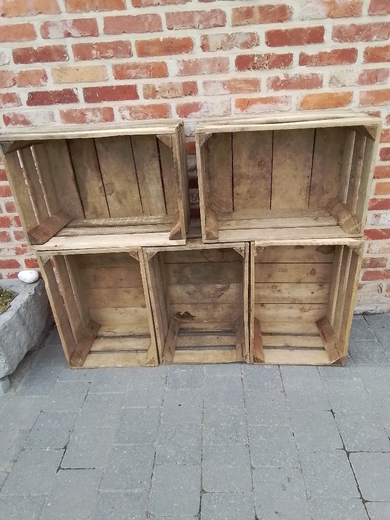 Boîtes à fruits en bois, Maison & Meubles, Enlèvement, Utilisé, Autres essences de bois