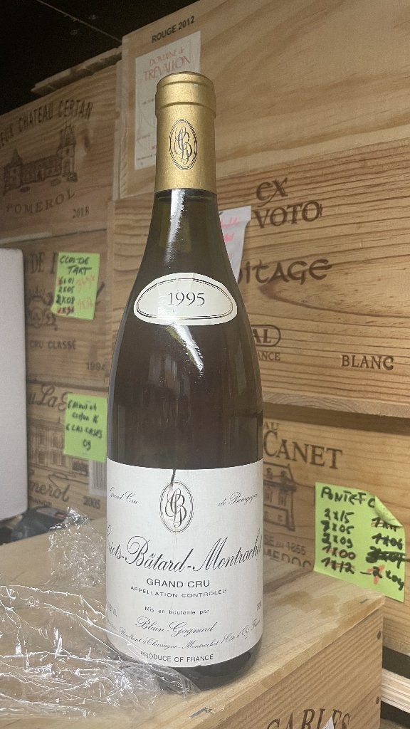 criot batard montrachet grand cru 1995 blain gagnard, Enlèvement ou Envoi
