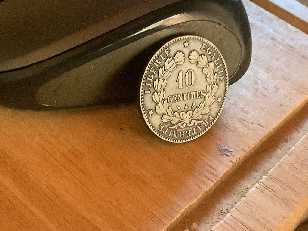 10 centimes 1897A Frankrijk, Ophalen of Verzenden, Frankrijk, Losse munt