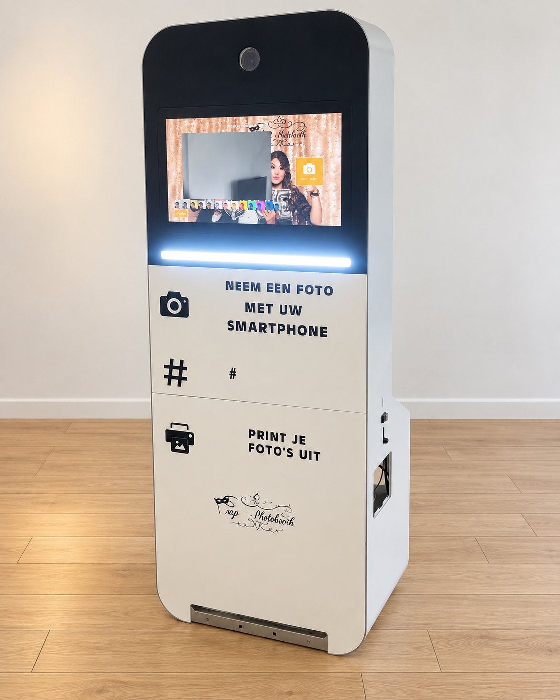 Photobooth huren voor feest, trouw of event, Audio, Tv en Foto, Ophalen, Zo goed als nieuw
