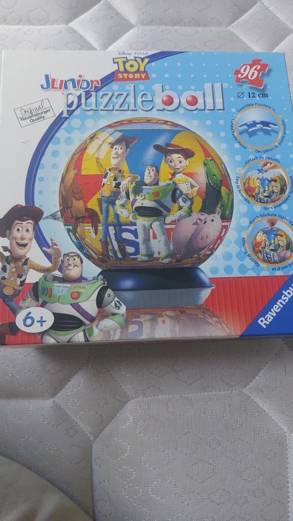 Puzzle ball toy story, Ophalen of Verzenden, Meer dan 50 stukjes, Gebruikt, 6 jaar of ouder