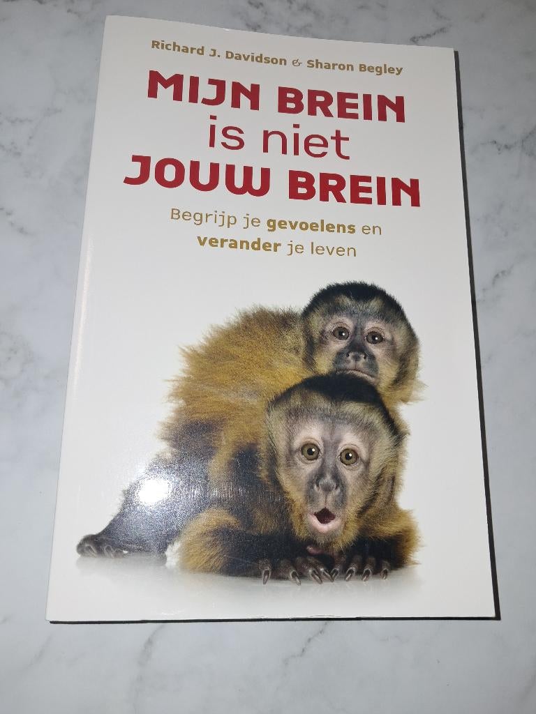 Mijn brein is niet jouw brein - Richard J. Davidson & Sharon, Livres, Psychologie, Neuf, Richard J. Davidson & Sharon Begley, Psychologie de la personnalité