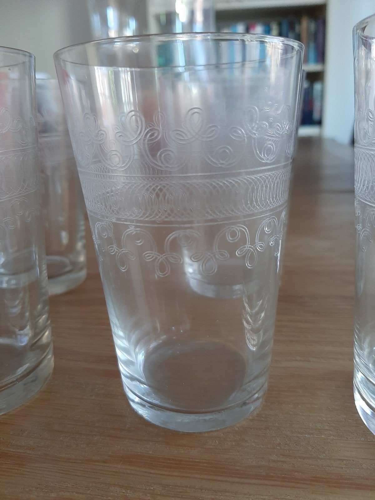 6 vintage waterglazen, Ophalen