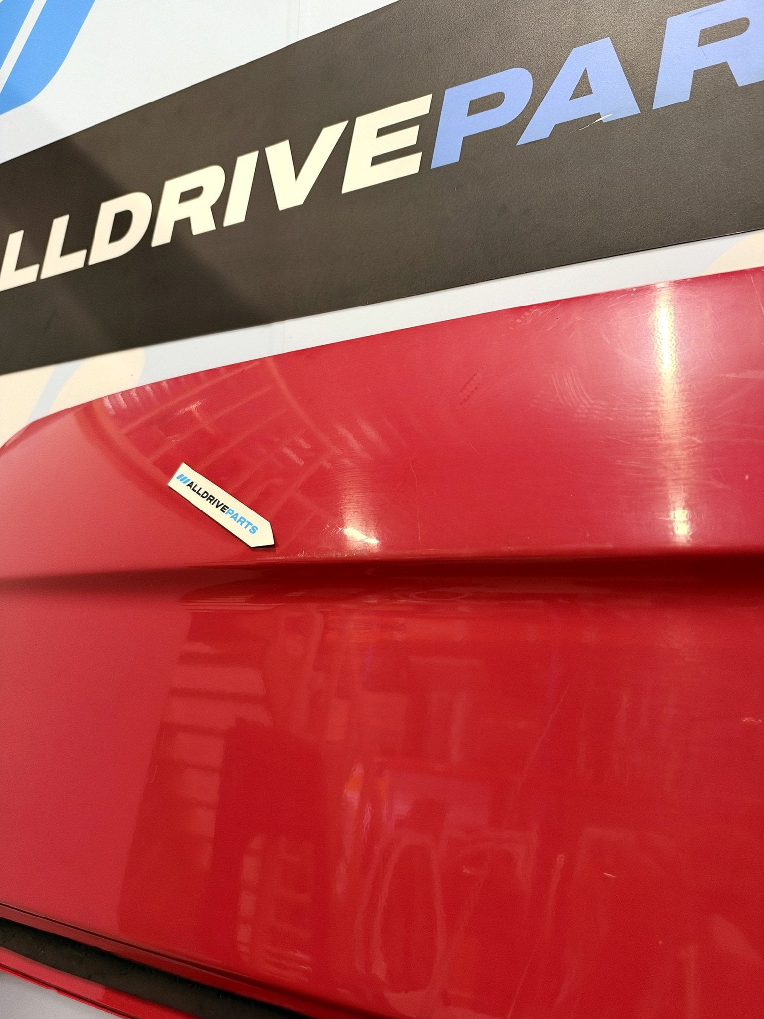 Volkswagen Crafter porte arrière gauche H2 rouge 2006-2015, Arrière, -, Haillon arrière, Utilisé