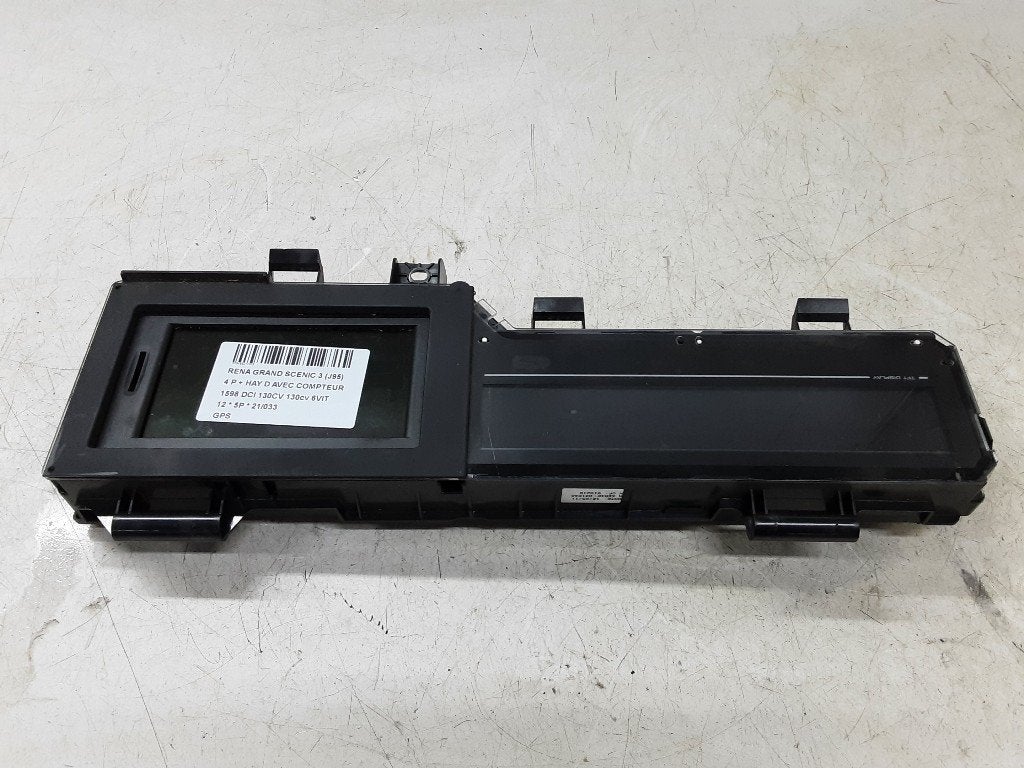 SYSTEME NAVIGATION GPS Grand Scénic III (JZ) (248103583R), Renault, Mevr. I. Hauben, Utilisé, Rue de l'Espoir 34 34
4030  GRIVEGNÉE, BE