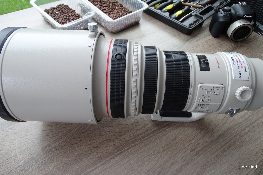 telelens, Audio, Tv en Foto, 400 mm, Gebruikt, Canon, Telelens