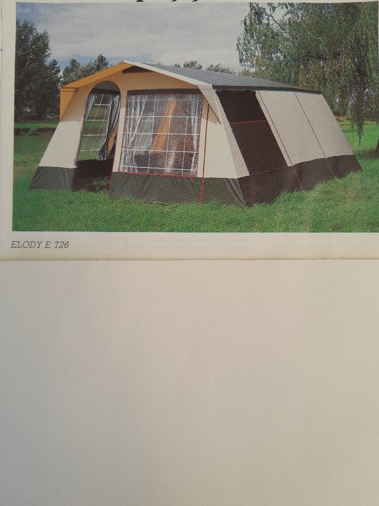 Cabanon bungalowtent, Caravans en Kamperen, Tenten, Ophalen, Gebruikt, Tot en met 6