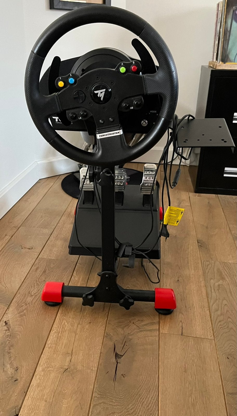 trustmaster TMX stuur +pedalen opsteun, Games en Spelcomputers, Ophalen, Zo goed als nieuw