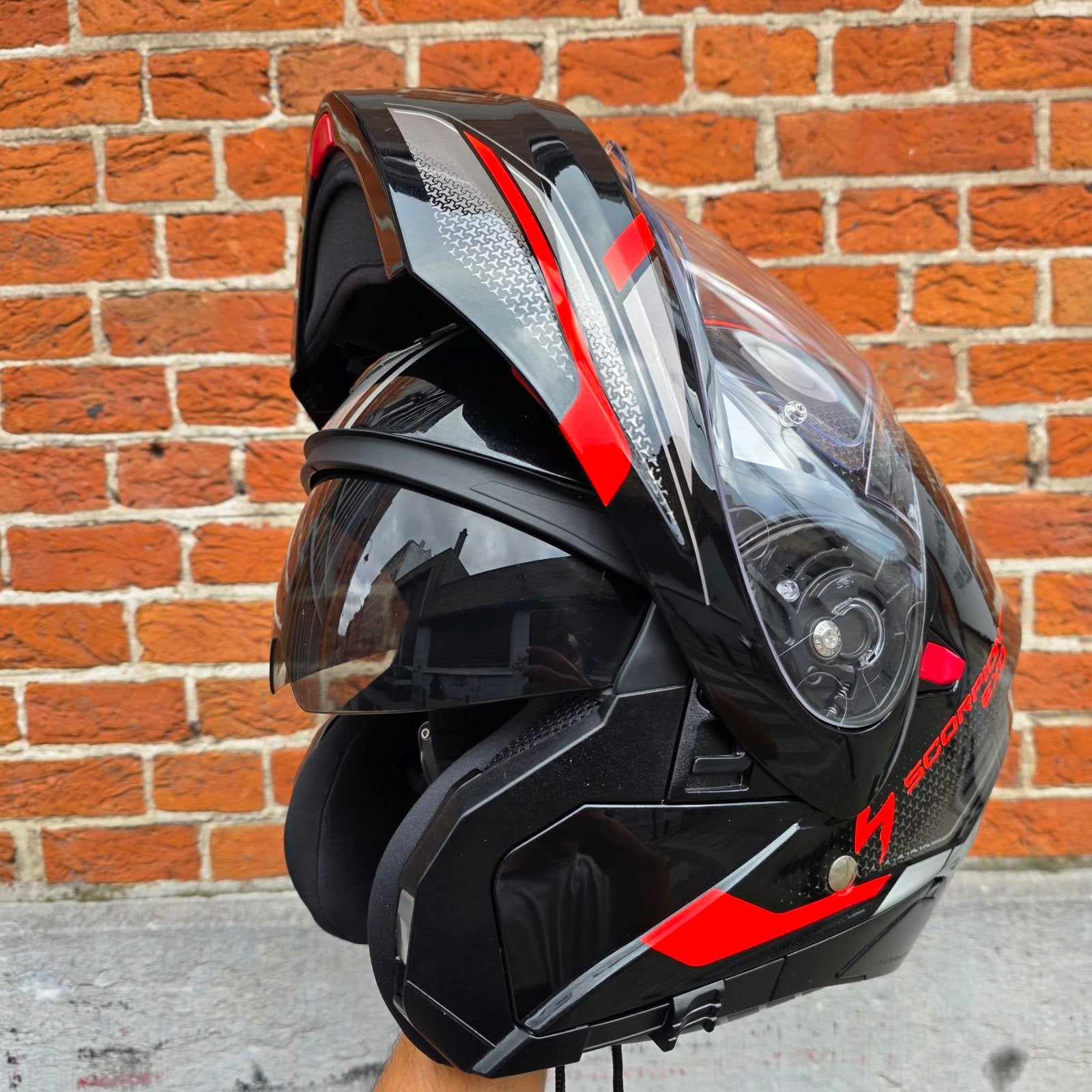 casque moto intégré scorpion, Enlèvement ou Envoi, M