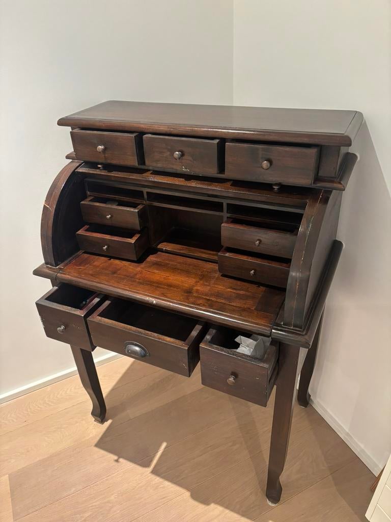 Bureau ancien avec tiroirs, Antiquités & Art, Enlèvement