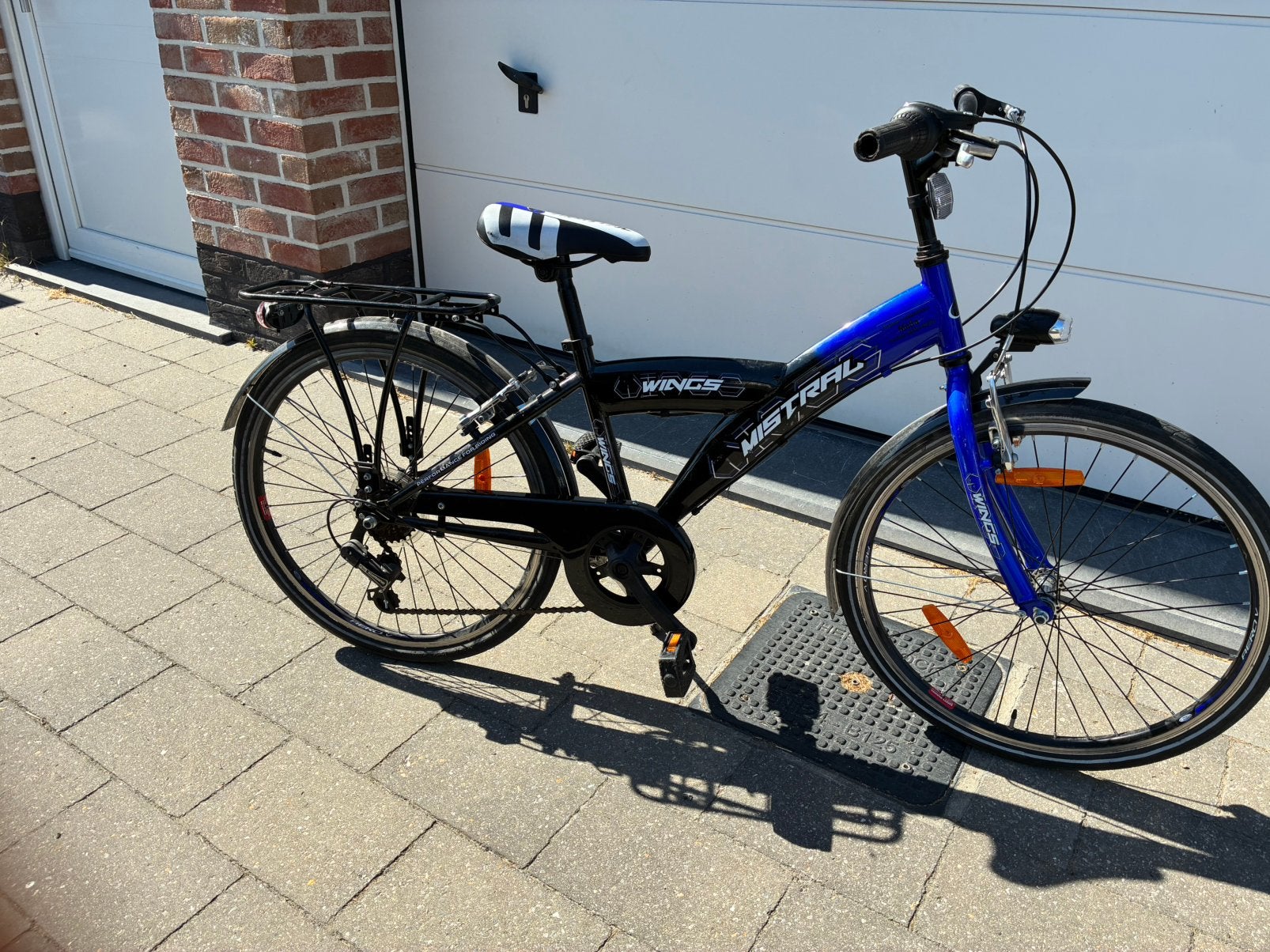 Kinderfiets 22”, Fietsen en Brommers, Ophalen, Zo goed als nieuw