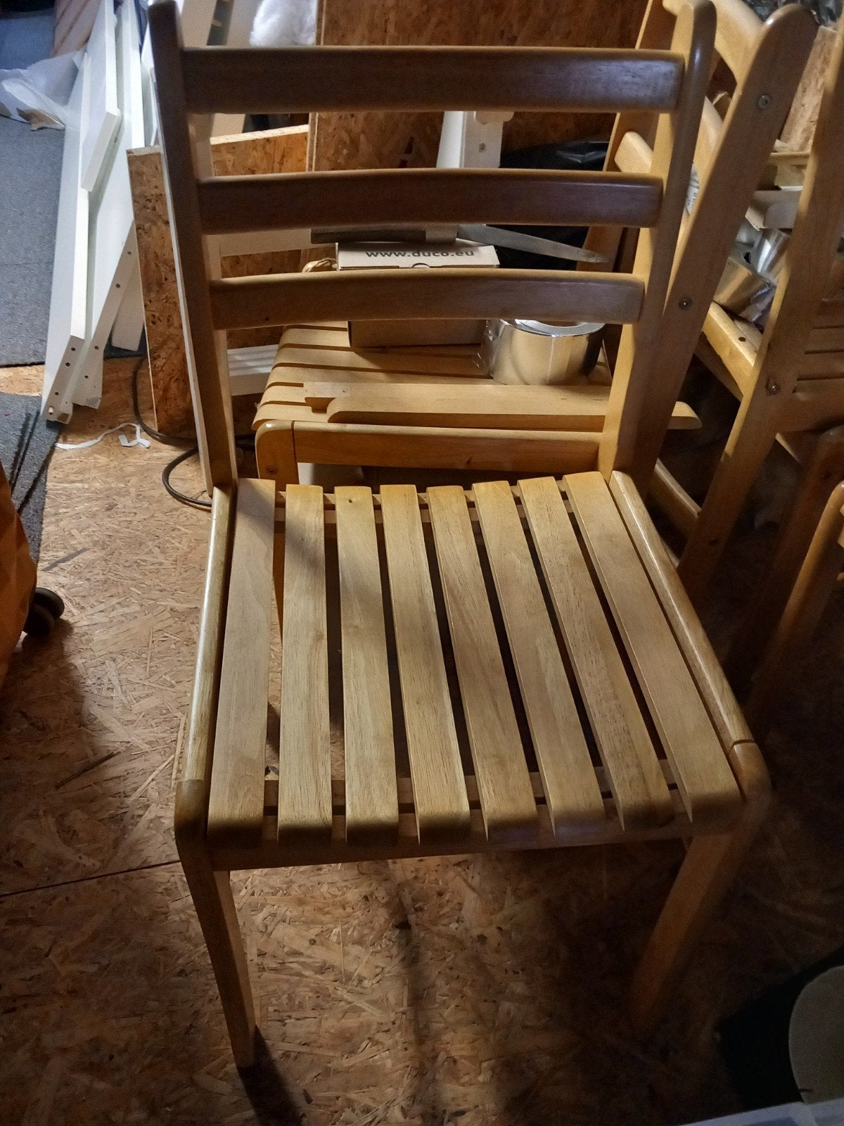 Houten stoelen, Huis en Inrichting, Stoelen, Ophalen