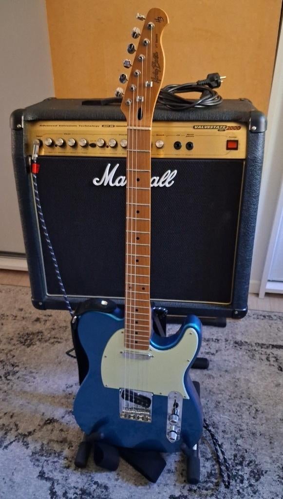 Marshall + Telecaster, Gebruikt, Met versterker, Solid body, Ophalen
