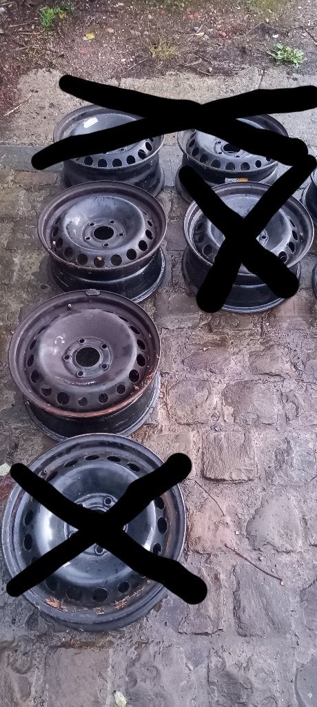 Jantes Renault, VW, Audi, Mercedes, Suzuki, Citroën, Nissan, Autos : Pièces & Accessoires, Enlèvement, Autres dimensions, Jante(s)