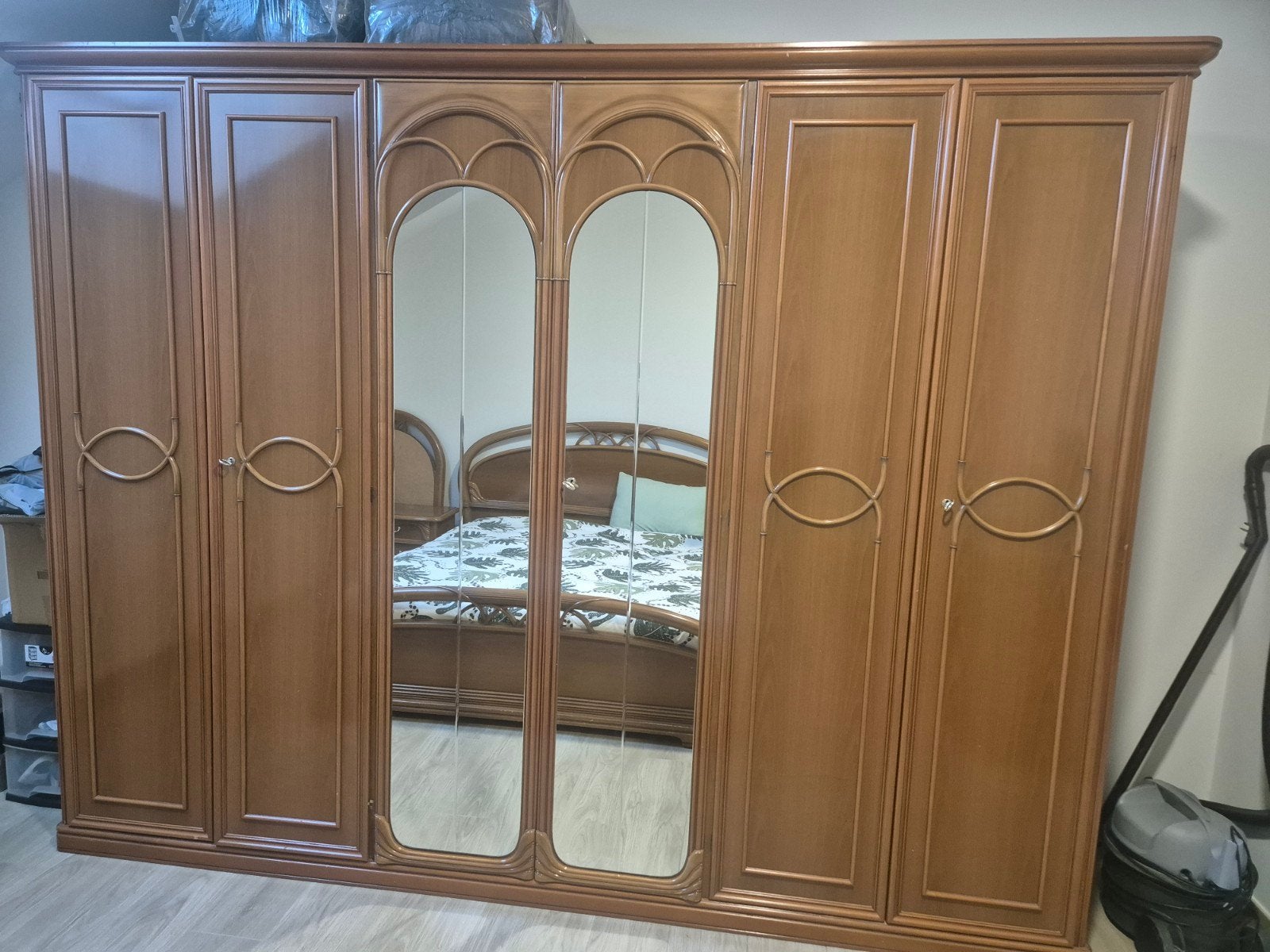 Volle kamer, Ophalen