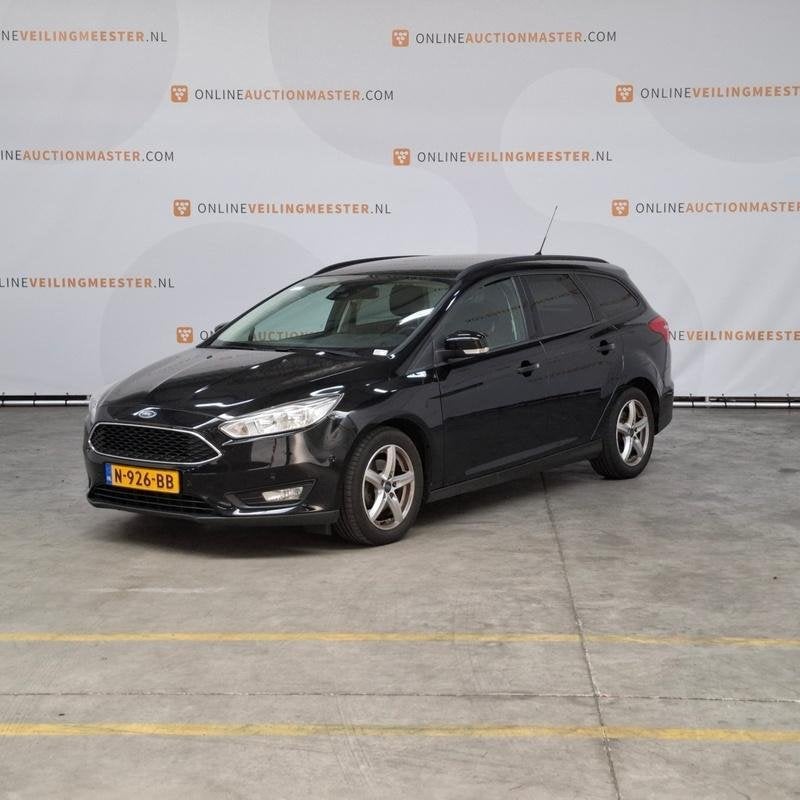 Personenauto, Ford, Focus Wagon, 1.0 Titanium Edition, 2015, Auto's, Ford, Start-stop-systeem, Euro 6, 110 g/km, Zwart