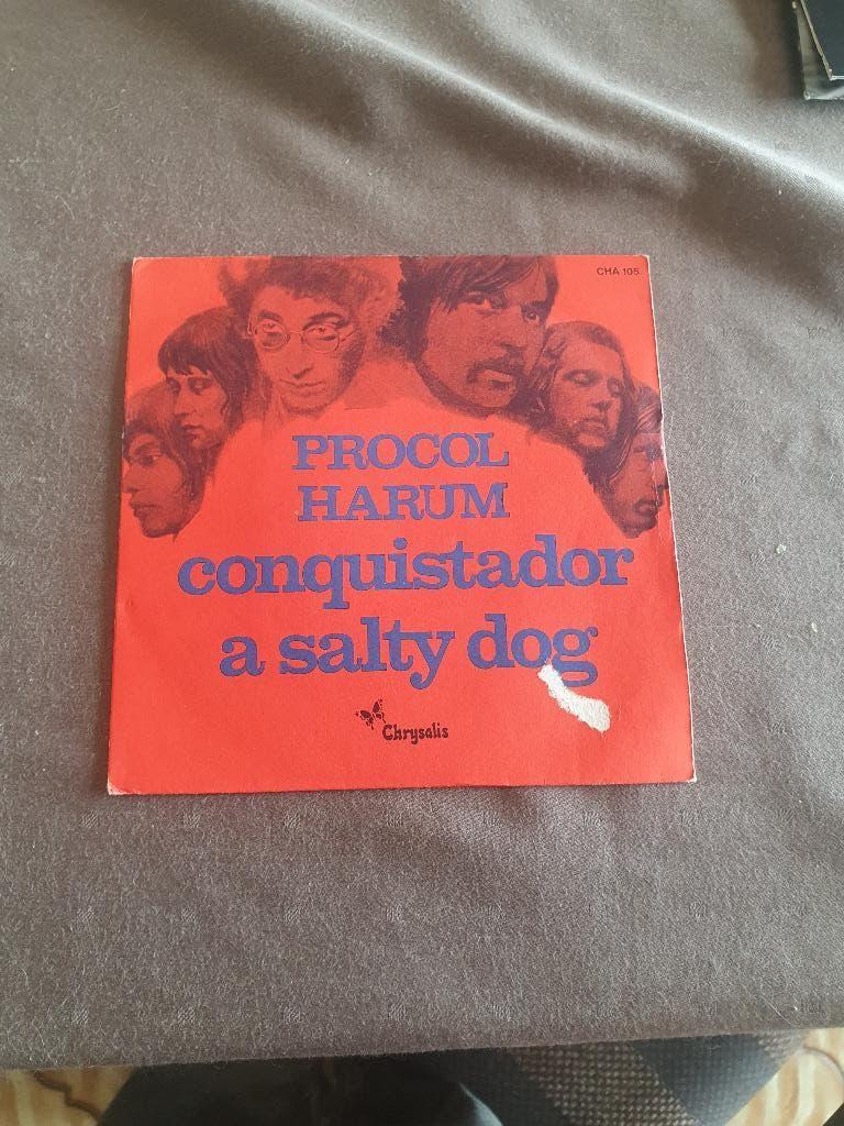S - Procol Harum – Conquistador / A Salty Dog - 1972, 7 inch, Single, Ophalen of Verzenden, Rock en Metal