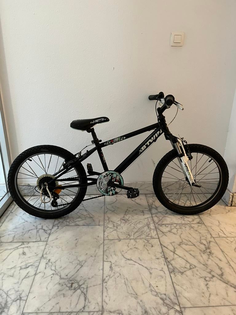 Jongenfiets 20 inch B-twin, Ophalen, Zo goed als nieuw, 20 inch, Versnellingen